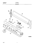 Part Location Diagram of 316032409 Frigidaire THERMOSTAT