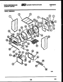 CABINET AND COMPONENT PARTS Diagram and Parts List for LG600MXD1  Frigidaire Washer Dryer Combo