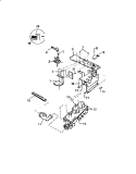 GAS VALVE BURNER ASSEMBLY Diagram and Parts List for DG650EXH5  Frigidaire Dryer