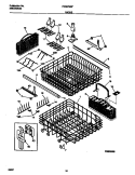 Part Location Diagram of 154238901 Frigidaire BRACKET-SHELF CUP