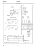 WIRING DIAGRAM Diagram and Parts List for FES300DSA  Frigidaire Range
