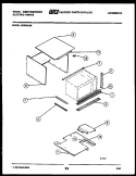 WRAPPER AND INSTALLATION PARTS Diagram and Parts List for KB969LM0  Frigidaire Microwave Oven Combo