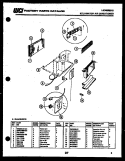 UNIT PARTS Diagram and Parts List for S208C1E  Kelvinator Air Conditioner