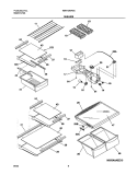 Part Location Diagram of 240350672 Frigidaire INSERT-PAN COVER