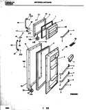 Part Location Diagram of 5303917841 Frigidaire PANEL-Freezer  Door ALMD