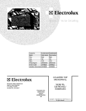 COVER Diagram and Parts List for EI27MO45GSA  Electrolux Microwave