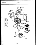 BODY PARTS Diagram and Parts List for 30-3981-00-04  Tappan Range