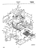 Part Location Diagram of 318146200 Frigidaire BUSHING