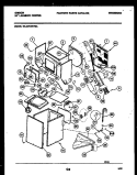 CABINET PARTS Diagram and Parts List for WL24F4WYMA  Gibson Washer