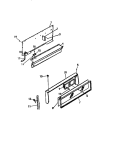 BACKGUARD, GF780H Diagram and Parts List for GF780HXD0  Frigidaire Wall Oven