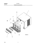 Part Location Diagram of 309304102 Frigidaire LINK-VERTICAL LOUVE