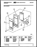 CONTROL PANEL Diagram and Parts List for KM169MTM  Frigidaire Microwave