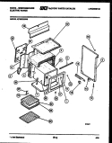 BODY PARTS Diagram and Parts List for KF300GDD5  Frigidaire Range