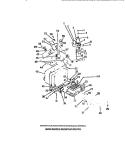 LINER, FAN MOTOR, BLADE, DUCTS, LAT Diagram and Parts List for REM77BCB3  Frigidaire Microwave Oven Combo