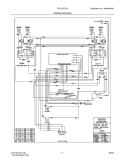 WIRING DIAGRAM Diagram and Parts List for FEFL67DCG  Frigidaire Range