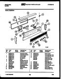 Part Location Diagram of 5303210415 Frigidaire PANEL-B/G (WHITE)