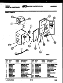 ELECTRICAL PARTS Diagram and Parts List for AJ08B5TYA  Gibson Air Conditioner