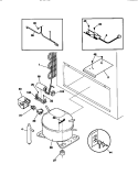 SYSTEM Diagram and Parts List for GFC07M3AD2  Gibson Freezer