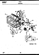 FUNCTIONAL PARTS Diagram and Parts List for 56-9432-10-06  Tappan Microwave