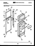 Part Location Diagram of 3916045 Frigidaire OUTER PANEL, COFFEE