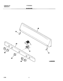 Part Location Diagram of 316201830 Frigidaire PANEL
