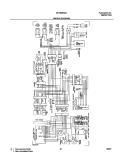 WIRING DIAGRAM Diagram and Parts List for GLHS264ZAW4  Frigidaire Refrigerator