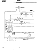 WIRING DIAGRAM Diagram and Parts List for FRT22QRGD3  Frigidaire Refrigerator
