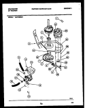 Part Location Diagram of 5303292169 Frigidaire PUMP/MOTOR Assembly
