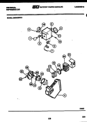 REFRIGERATOR CONTROL ASSEMBLY, DAMP Diagram and Parts List for GSIW36VH1  Uni Refrigerator