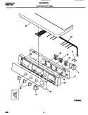 Part Location Diagram of 131636700 Frigidaire HARNESS-CONTROL