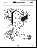 SYSTEM AND AUTOMATIC DEFROST PARTS Diagram and Parts List for FPE21TFA3  Frigidaire Refrigerator