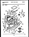 BODY PARTS Diagram and Parts List for KS860NKW3  Frigidaire Range
