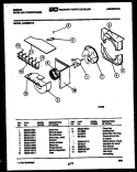 AIR HANDLING PARTS Diagram and Parts List for AK25E5RYA  Gibson Air Conditioner