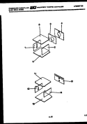 INSULATION ASSEMBLY Diagram and Parts List for RGCF95EZ  Frigidaire Wall Oven