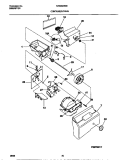 CONTAINER / DRIVE Diagram and Parts List for MRS22WNEW1  Frigidaire Refrigerator