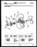CAM Diagram and Parts List for SP18D5KYGA  Gibson Dishwasher