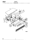 CONTROL PANEL Diagram and Parts List for TEB555CCB3  Tappan Wall Oven