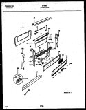 BACKGUARD Diagram and Parts List for 30-4962-23-01  Tappan Range