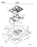 Part Location Diagram of 318111101 Frigidaire SUPPORT