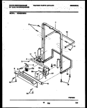 POWER DRY AND MOTOR PARTS Diagram and Parts List for WDB222RBR0  Frigidaire Dishwasher