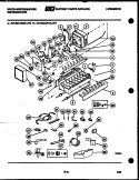 ICE MAKER AND INSTALLATION PARTS Diagram and Parts List for RT155LLD0  Frigidaire Refrigerator