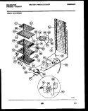 SYSTEM AND ELECTRICAL PARTS Diagram and Parts List for UFP212FM6W  Kelvinator Freezer
