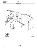 CONTROL PARTS Diagram and Parts List for HA10B  Frigidaire Air Conditioner