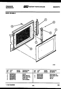 Part Location Diagram of 5303202645 Frigidaire COVER-DOOR