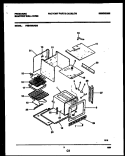 BODY PARTS Diagram and Parts List for FEB703BABB  Frigidaire Wall Oven