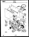 FUNCTIONAL PARTS Diagram and Parts List for TMS135T1B  Tappan Microwave