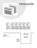COVER Diagram and Parts List for LRA157MT113  Frigidaire Air Conditioner