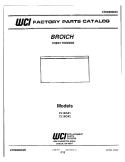 COVER Diagram and Parts List for CL16CA1  Frigidaire Freezer