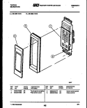 Part Location Diagram of 5303270298 Frigidaire PANEL-TOUCH COMPLETE