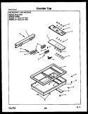 DOOR PARTS Diagram and Parts List for SSX130EM1F  Kelvinator Refrigerator